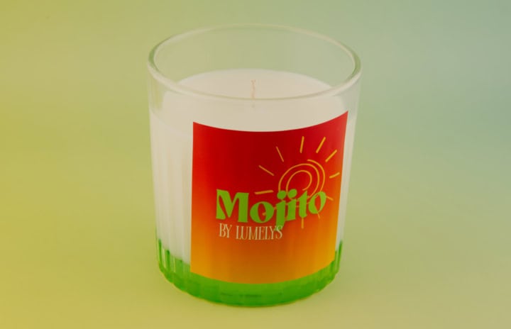 Bougie parfumée cocktail - Mojito – Image 2